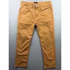 Ridgecut Work Pants Mens Tan Canvas Utility Stretch RC11011 36x32